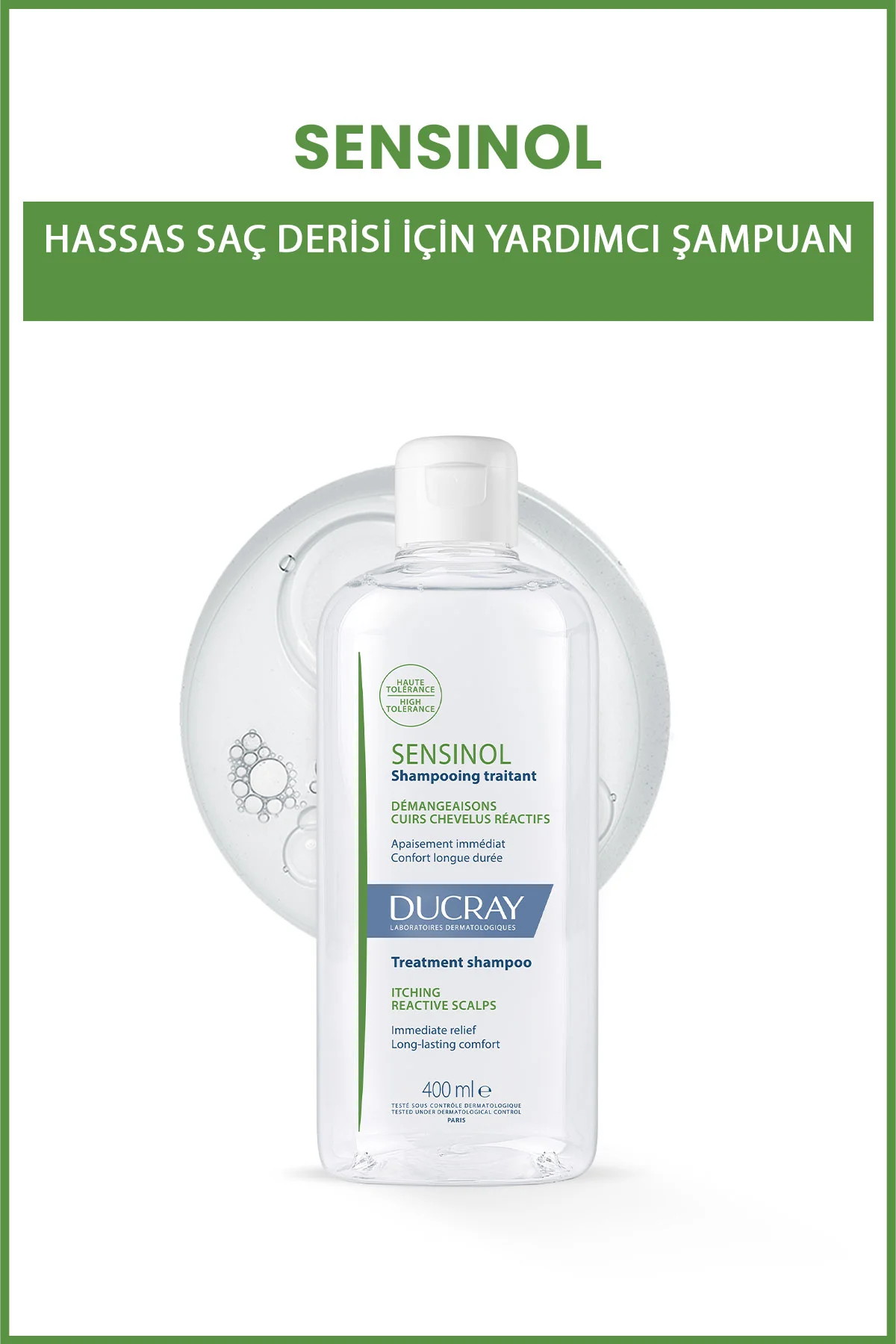 Ducray Sensinol Shampoo 400 ml