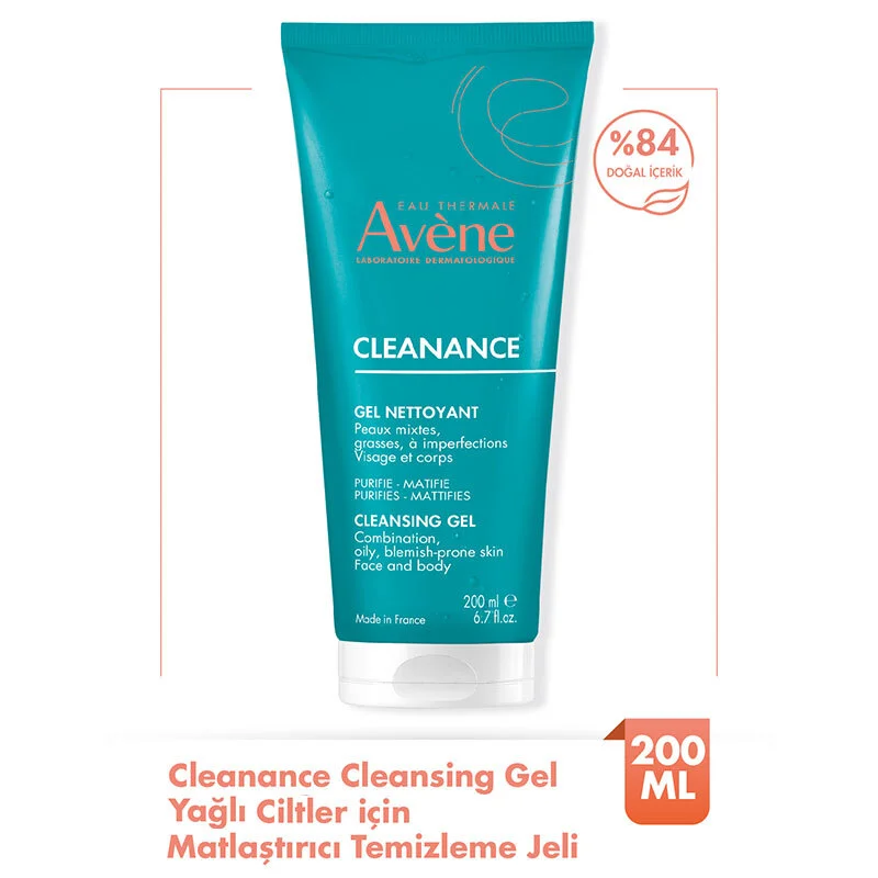 Mattierte Haut: Avene Cleanance Reinigungs-Gel für Mischhaut