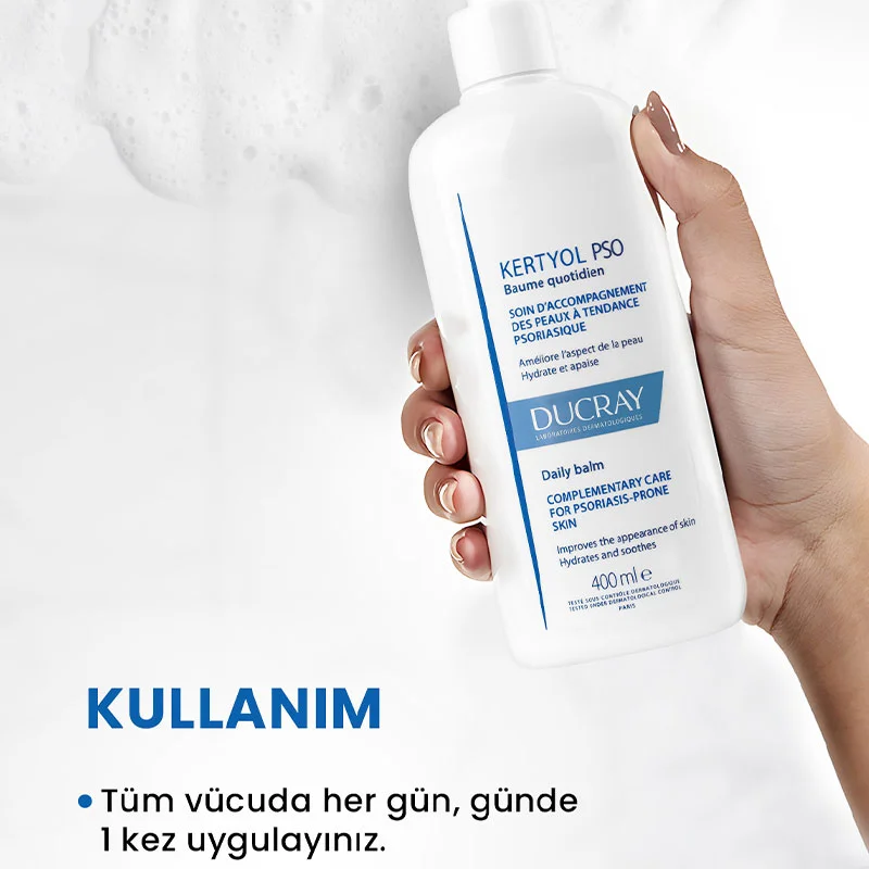 Ducray Kertyol PSO Daily Effective Moisturizing Balm 400 ml