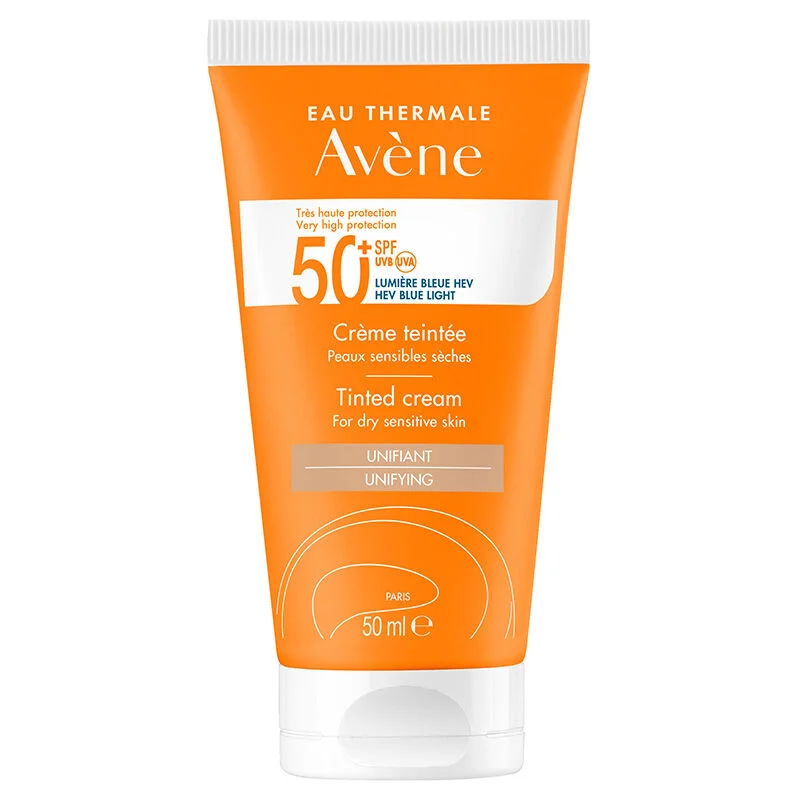 Avene Solaire SPF 50+ Tinted Sunscreen for Dry Skin 50 ml