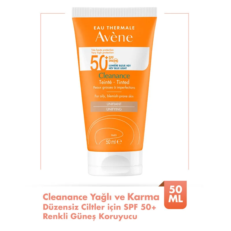 Avene Cleanance SPF50+ Tinted Sunscreen 50 ml