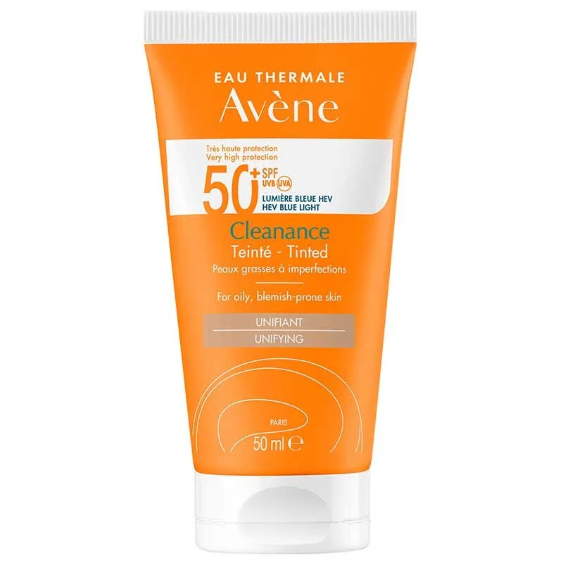 Avene Cleanance SPF50+ Tinted Sunscreen 50 ml