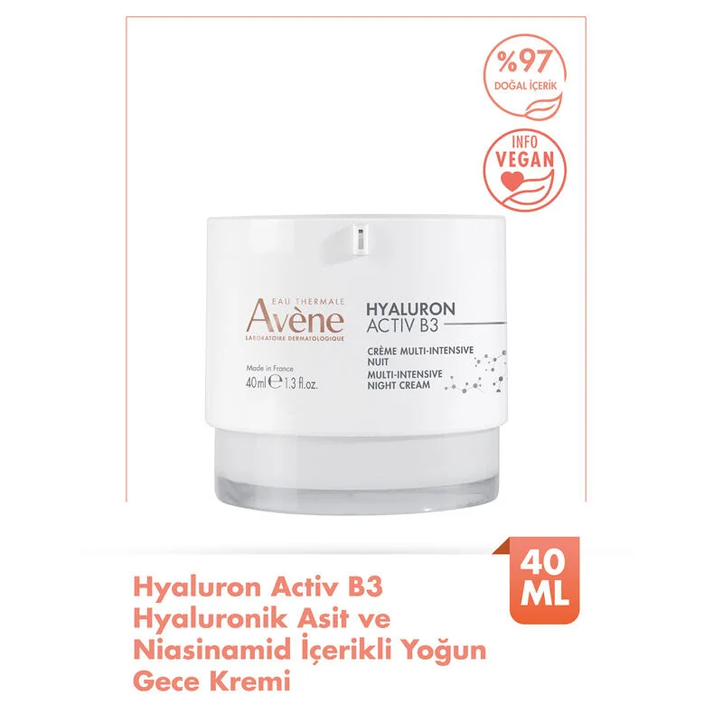 Glätten & Festigen: Avene Hyaluron Activ B3 Nachtcreme