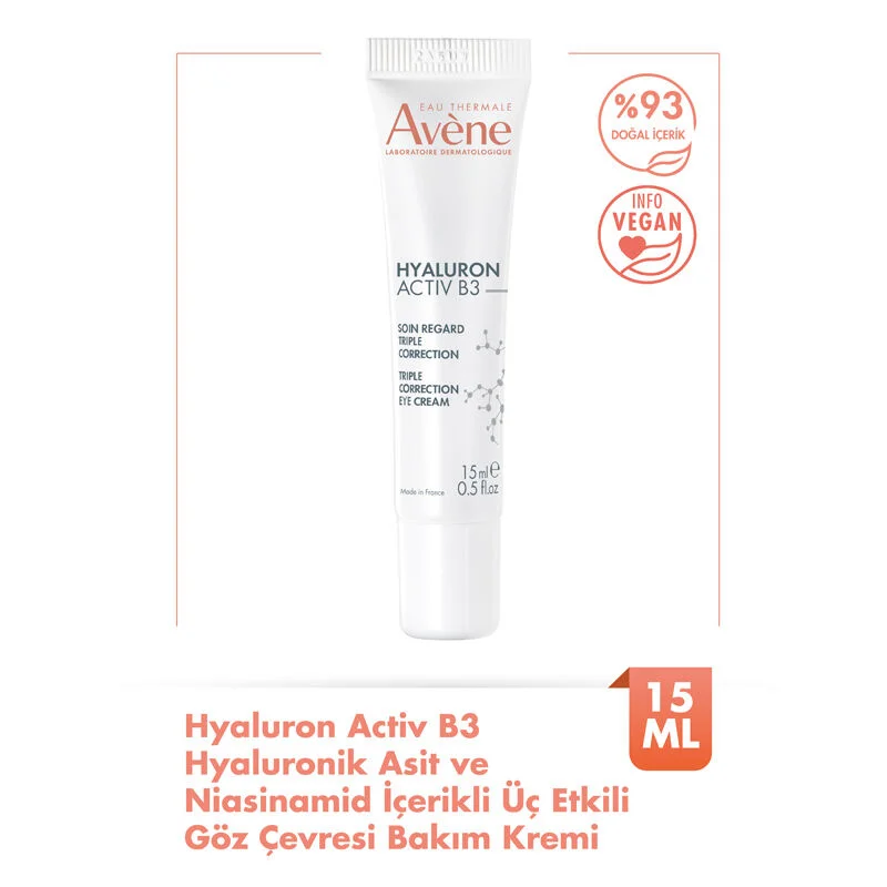 Avene Hyaluron Activ B3 eye Contour Cream 15 ml