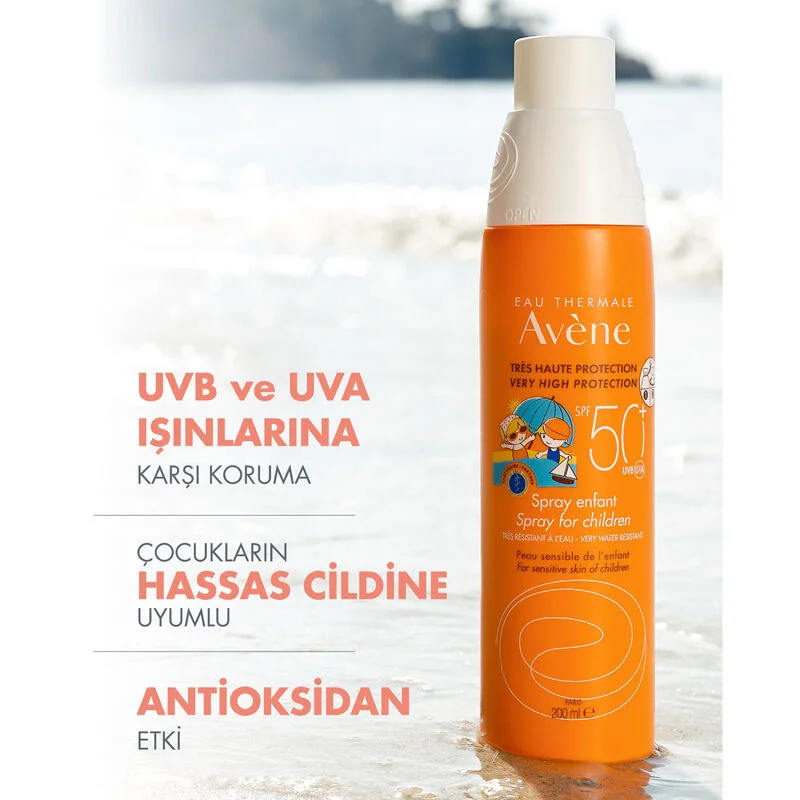 Avene Spf 50+ Children's Sun Spray 200ml