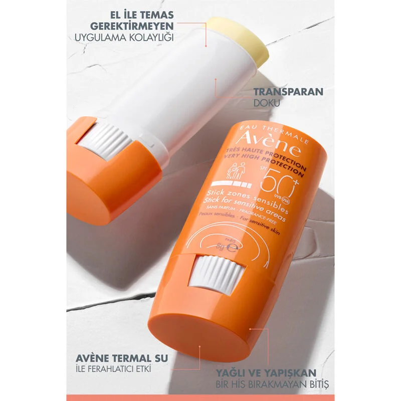 Надежная защита чувствительных зон с Avene SPF50