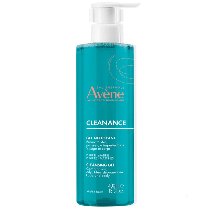 Avene Cleanance Face and Body Cleansing Gel 400 ml