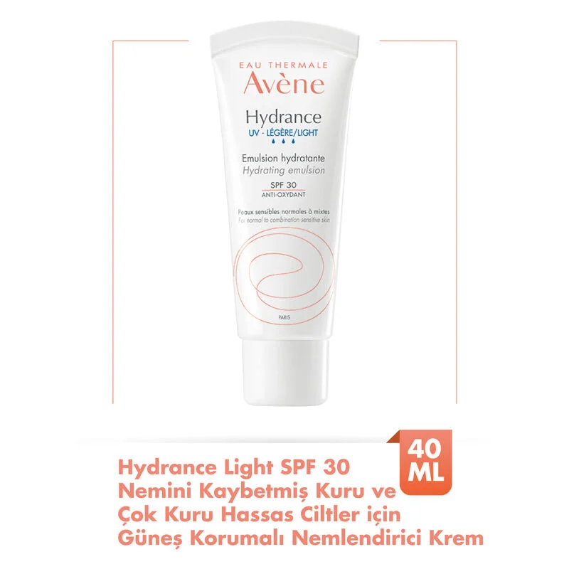 Avene Hydrance Moisturizing Cream Spf 30 40 ml