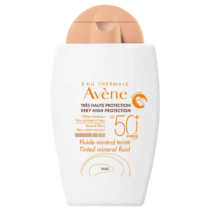 Avene Fluide Mineral Sunscreen Tinted Cream Spf50 40 ml