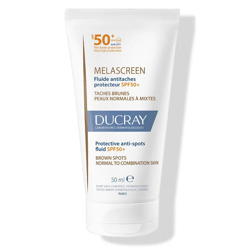 Ducray Melascreen Fluid SPF50+ Sunscreen for Hyperpigmentation-Prone Skin 50 ml
