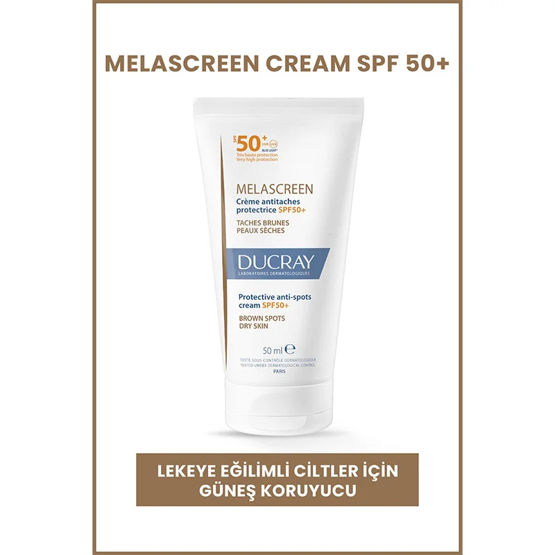 Ducray Melascreen Cream SPF50+ Spot-Prone Skin Sunscreen 50 ml