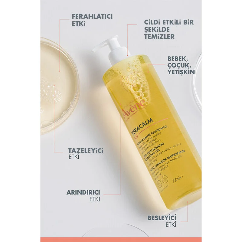 Linderung & Stärkung: Avene XeraCalm A.D Reinigungsöl für tr