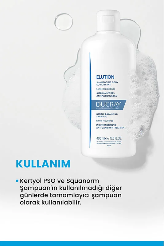 Ducray Elution Shampoo 400ml - Anti-Haarausfall Pflege
