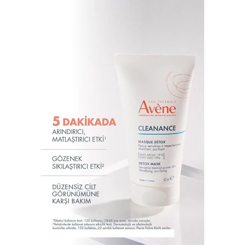 قناع ديتوكس كلينانس 50 مل من او ثيرمال Eau Thermale Avene