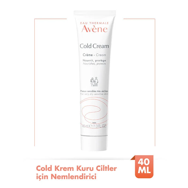Avene Cold Cream Moisturizing Cream for Dry-Very Dry Skin 40 ml