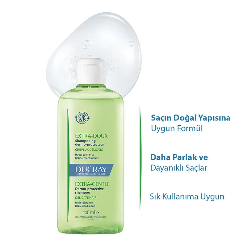 Ducray Extra Doux Frequent Use Shampoo 400 ml