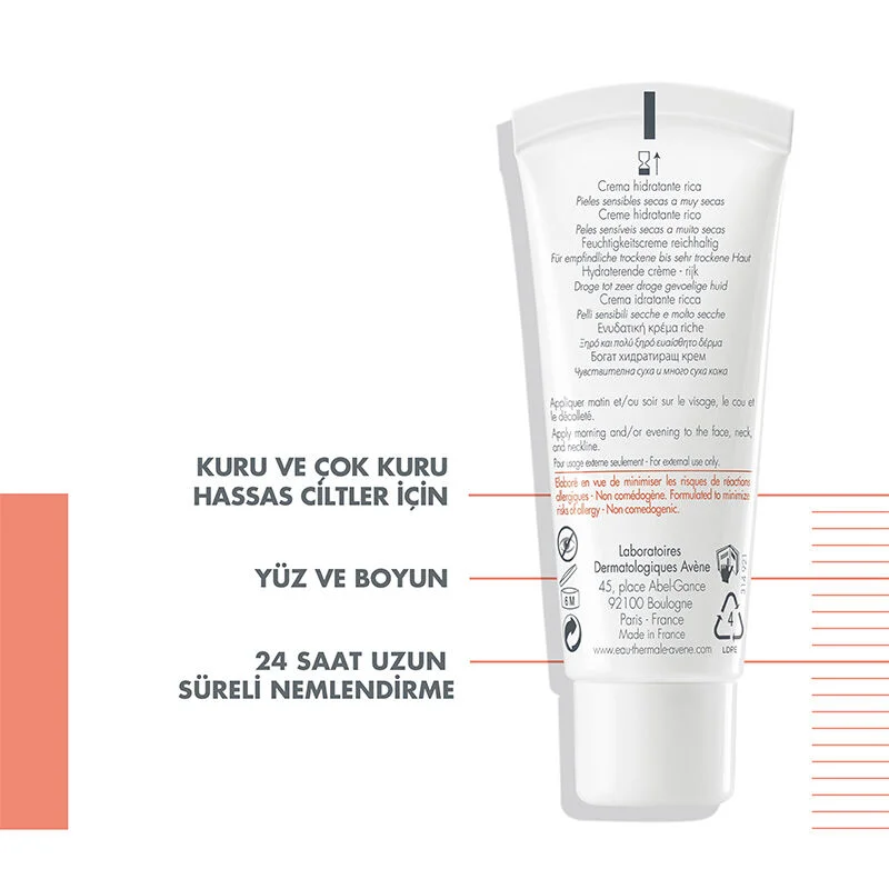 Avene Hydrance Rich Hydrating Cream 40 ml