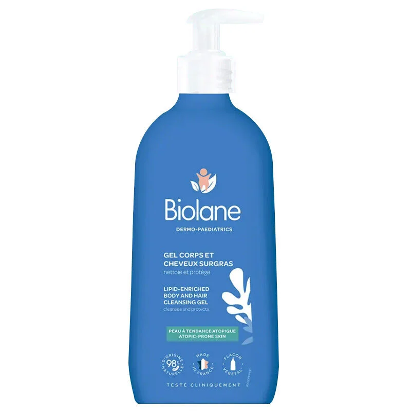 Biolane Lipid-enriched Body And Hair Cleansing Gel 350 ml