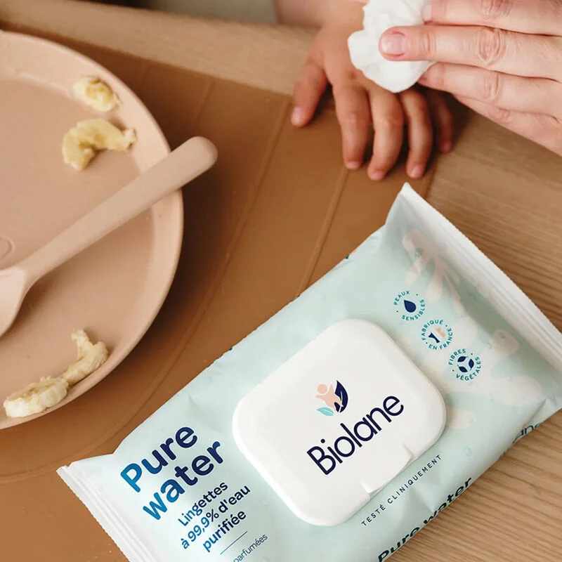Biolane Pure Water Wipes 48 wipes