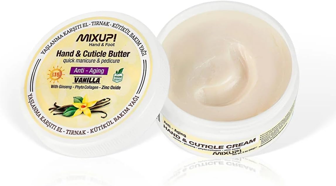 Mixup Hand And Cuticle Butter Anti-aging Vanilla 56 g