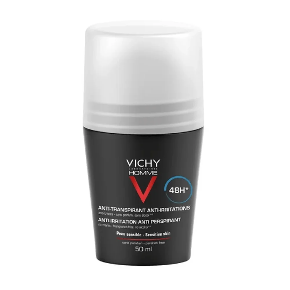 Vichy مزيل عرق رول ان 48 ساعة مضاد للتعرق للرجال من فيتشي 50 مل