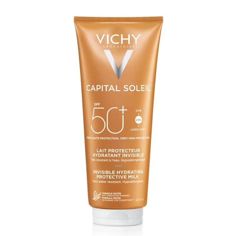 Виши Капитал Солеил SPF 50 Молочко для лица и тела 300 мл