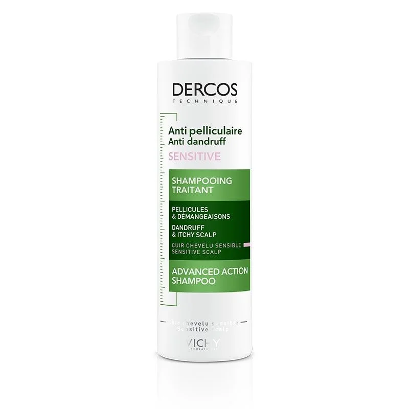 Vichy Dercos Anti-dandruff Shampoo 200 ml - Sensitive Scalp