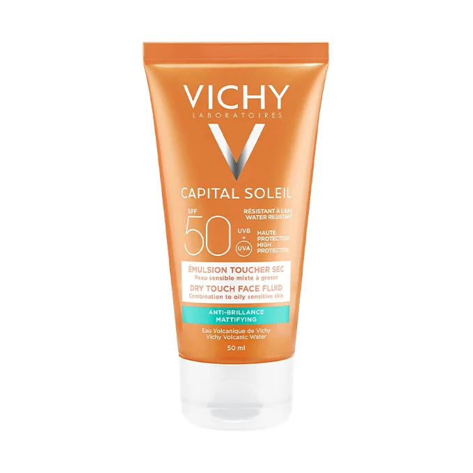 Обеспечьте защиту: Vichy Capital Soleil SPF50 против блеска