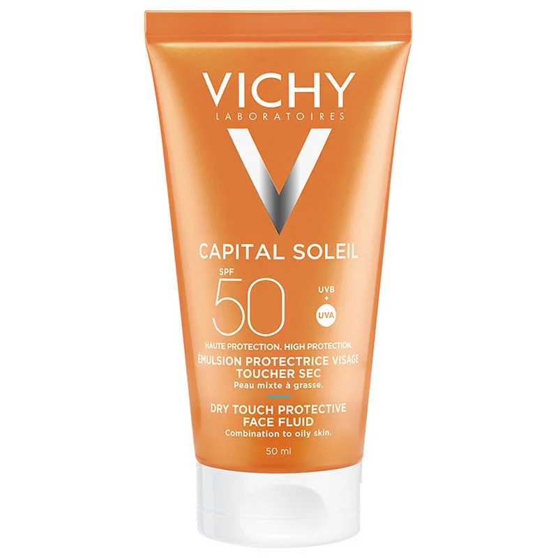 Обеспечьте защиту: Vichy Capital Soleil SPF50 против блеска