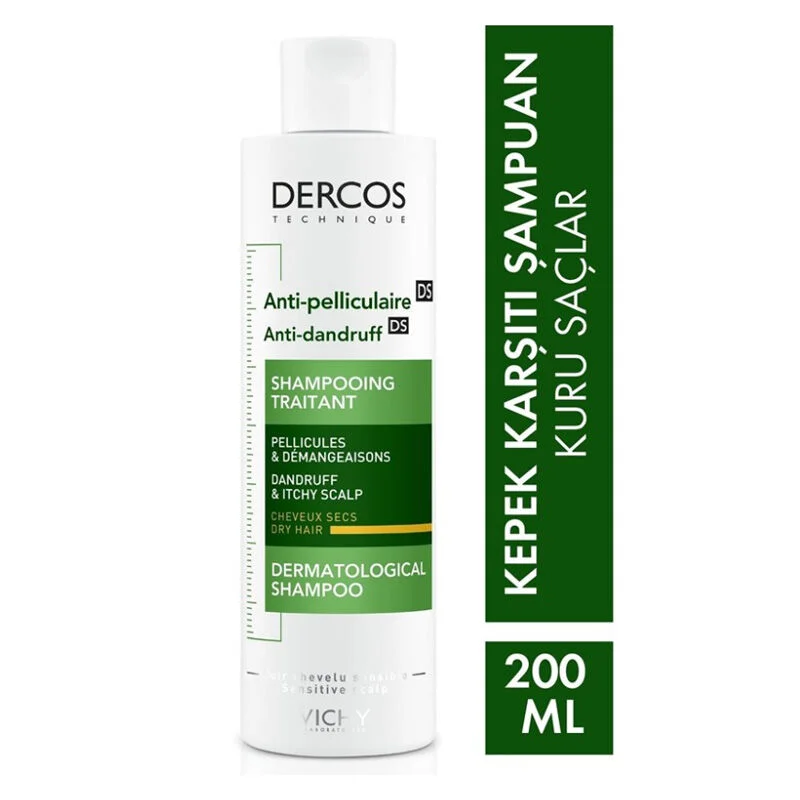 Vichy Dercos Anti-dandruff Shampoo 200 ml - Dry Hair