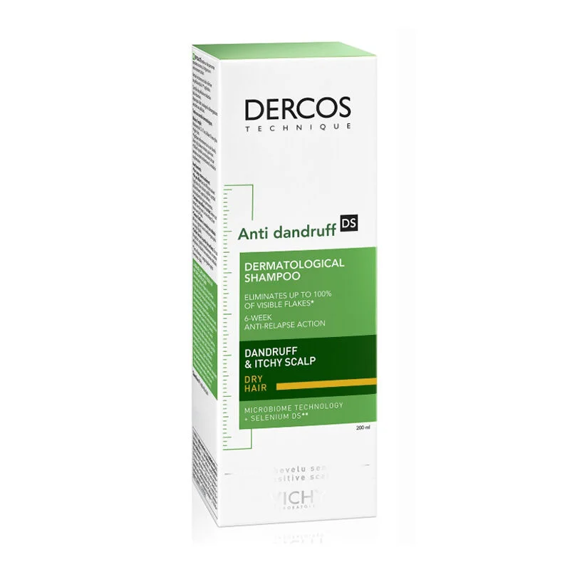 Vichy Dercos Anti-dandruff Shampoo 200 ml - Dry Hair