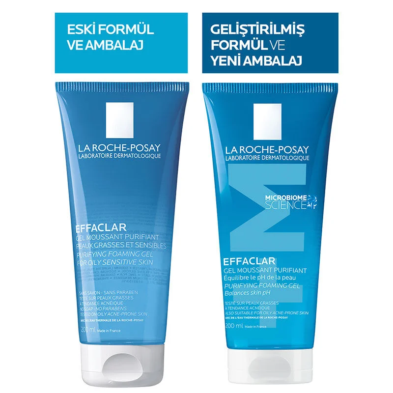 La Roche Posay Effaclar Face Cleansing Gel for Oily and Acne-Prone Skin 200 ml