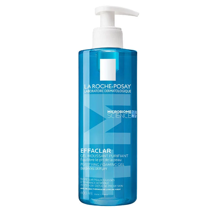 La Roche Posay Effaclar Facial Cleansing Gel for Oily and Acne-Prone Skin 400 ml