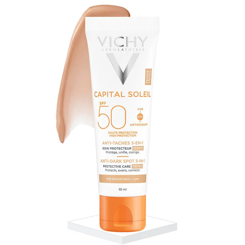 Vichy Capital Soleil Spf 50+ Anti Dark Spots Tinted Sun Cream 50 ml