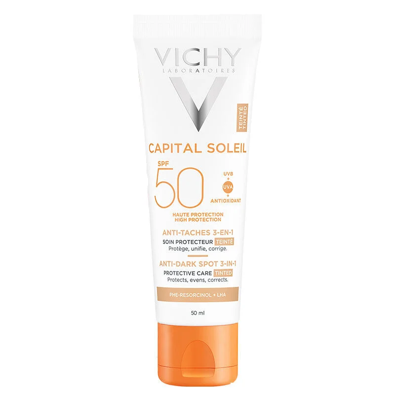 Vichy Capital Soleil Spf 50+ Anti Dark Spots Tinted Sun Cream 50 ml