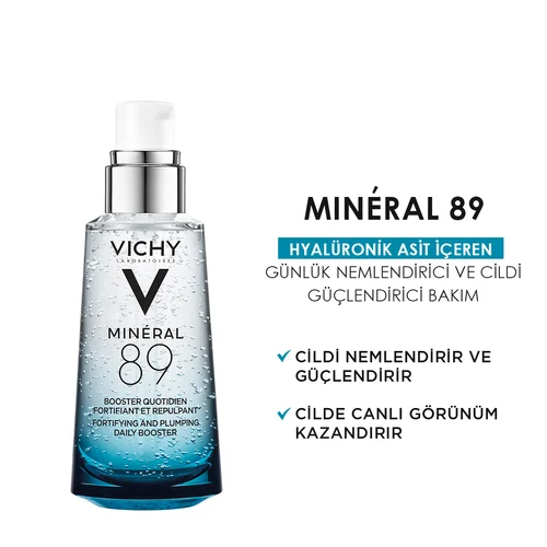 Vichy سيروم فيشي مينيرال 89 للمياه المعدنية + حمض الهيالورونيك 50 مل