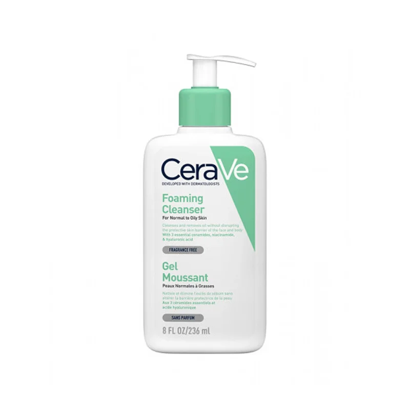CeraVe Foaming Cleanser For Normal And Oily Skin 236 ml