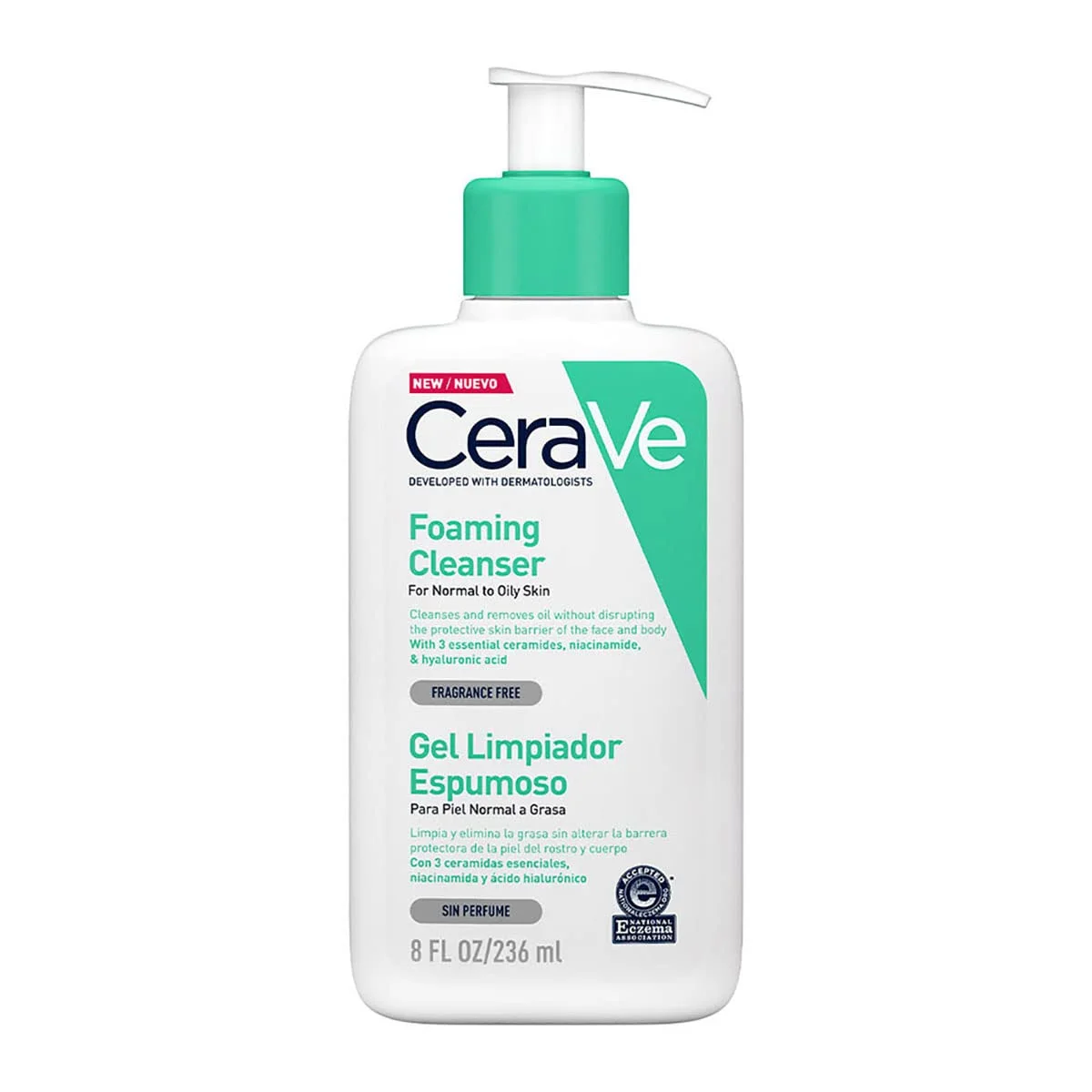 CeraVe Foaming Cleanser For Normal And Oily Skin 236 ml