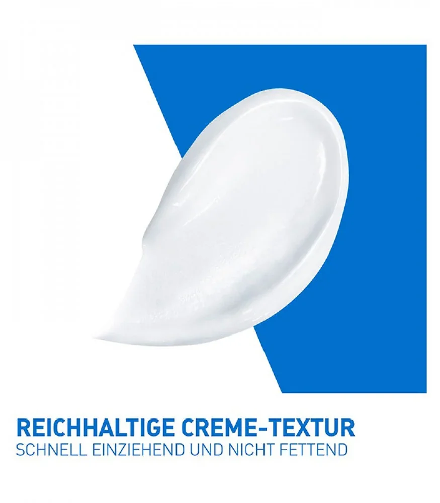 CeraVe Moisturizing Face and Body Cream - For Dry Skin With Ceramide and Hyaluronic Acid 340 gr