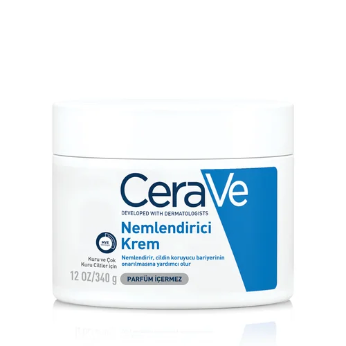 CeraVe Moisturizing Face and Body Cream - For Dry Skin With Ceramide and Hyaluronic Acid 340 gr
