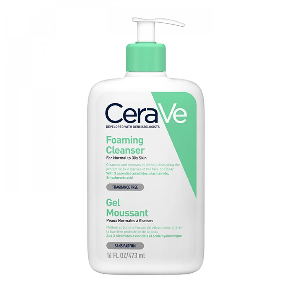 CeraVe For Normal And Oily Skin Foaming Cleanser 473 ml