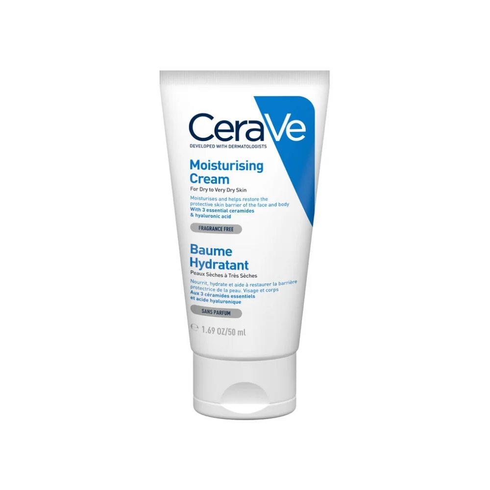 CeraVe Moisturizing Face And Body Cream - For Dry Skin With Ceramide And Hyaluronic Acid 50 ml