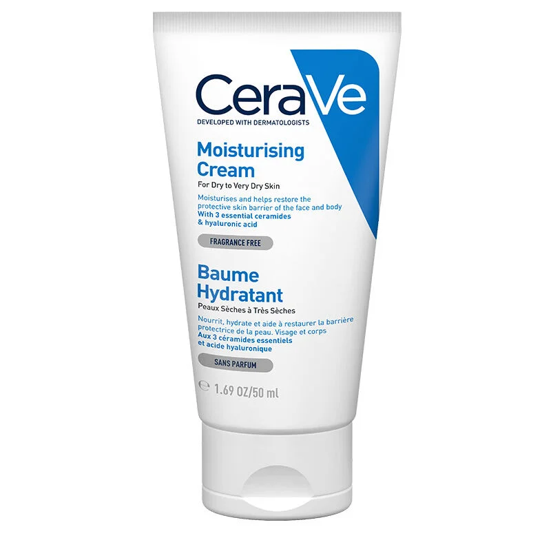CeraVe Moisturizing Face And Body Cream - For Dry Skin With Ceramide And Hyaluronic Acid 50 ml