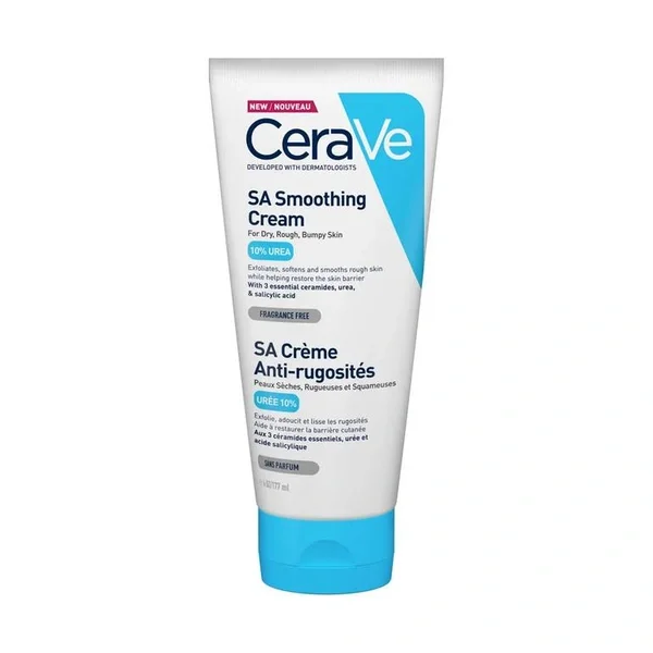 CeraVe 10% Urea Cream for Dry, Rough, and Bumpy Skin 177 ml