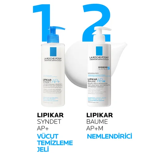 La Roche Posay Lipikar Baume Moisturizing Balm AP+M For Dry Skin Care Cream 400 ml