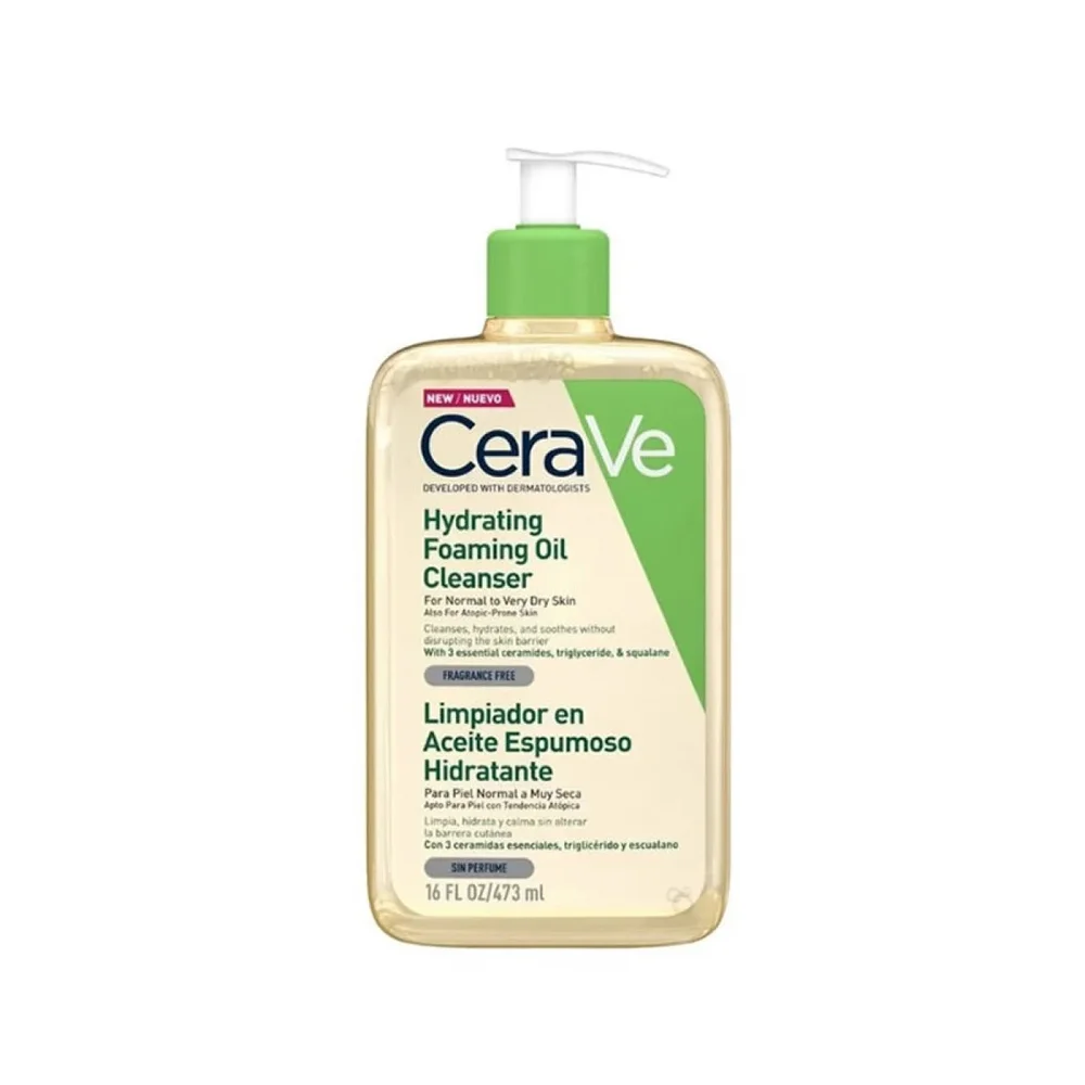 CeraVe Foaming Oil Cleanser and Moisturizer for Skin 473 ml