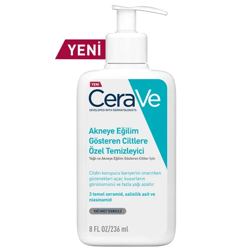 CeraVe Face Cleansing Gel For Oily and Acne-Prone Skin 236 ml