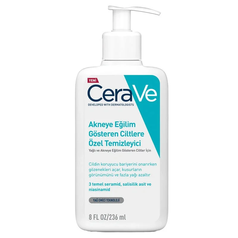 CeraVe Face Cleansing Gel For Oily and Acne-Prone Skin 236 ml