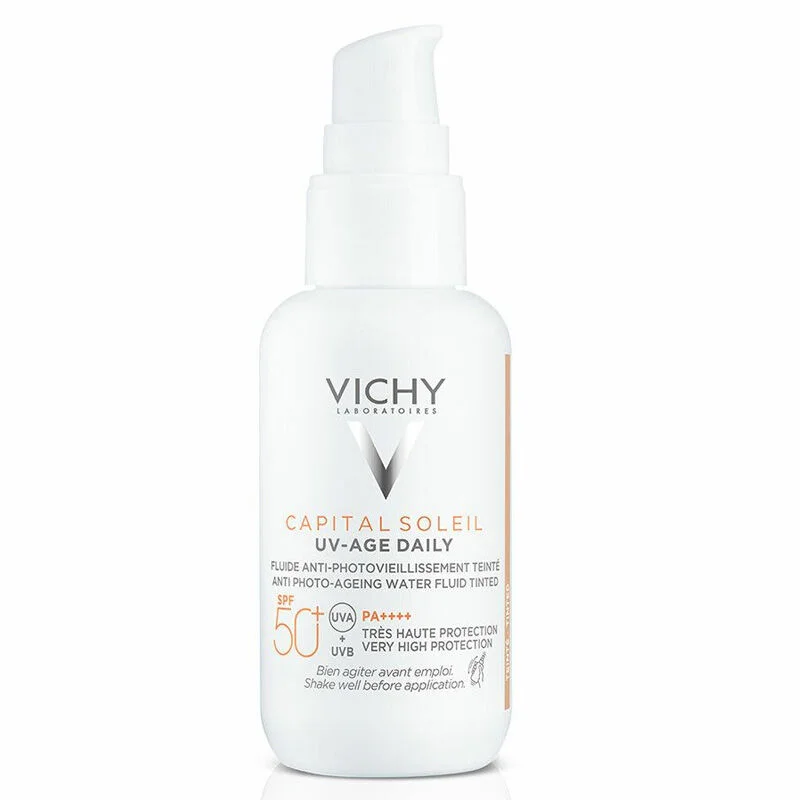 Vichy Capital Soleil UV Anti-Aging Sun Cream SPF 50 40 ml - Tinted