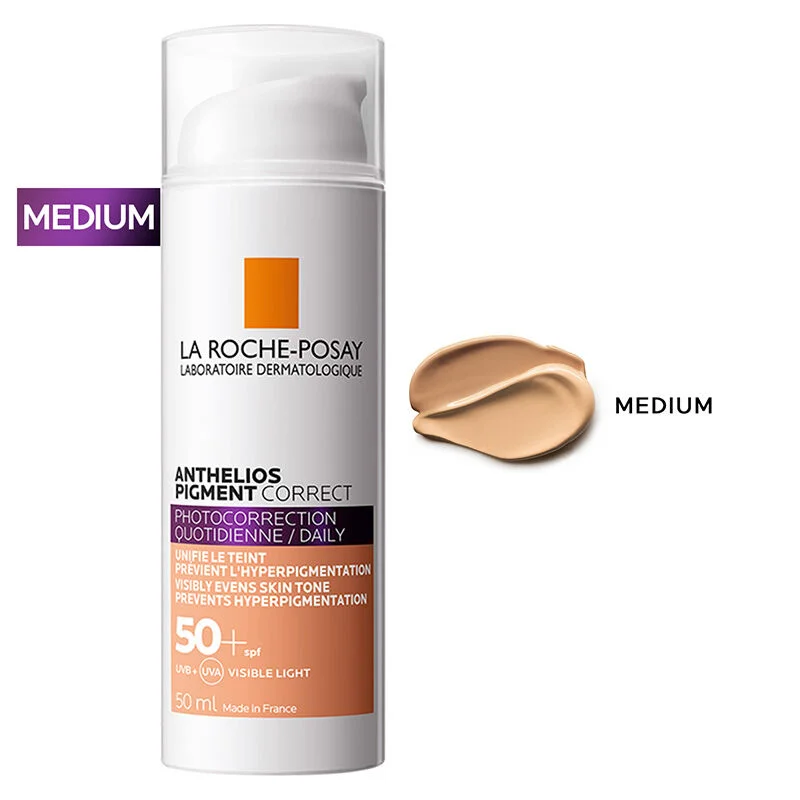 Солнцезащитный крем La Roche-Posay Anthelios Пигмент Коррект SPF50+ 50 мл